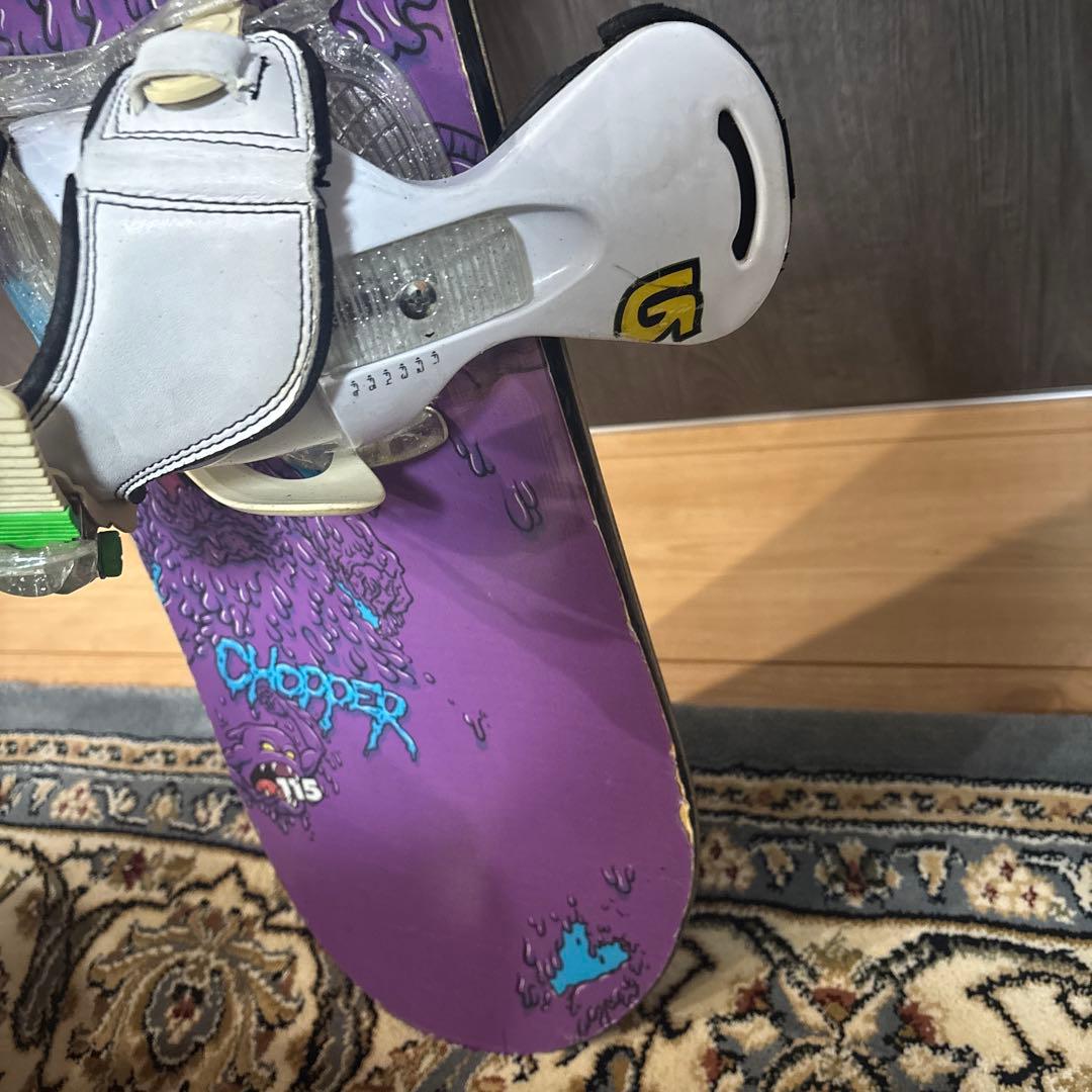 Burton Chopper キッズボード 115cm バートンビンディング付き