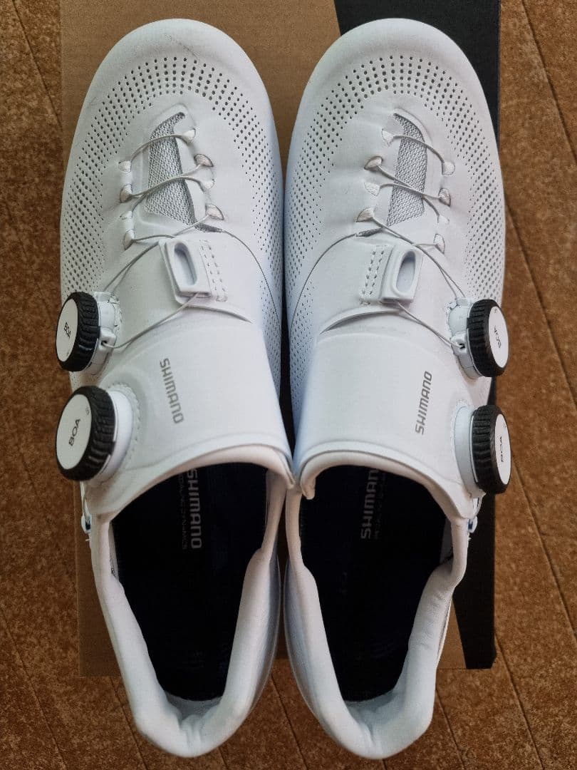 S-PHYRE RC903 ロードシューズ 40.5 25.5cm ワイド　白