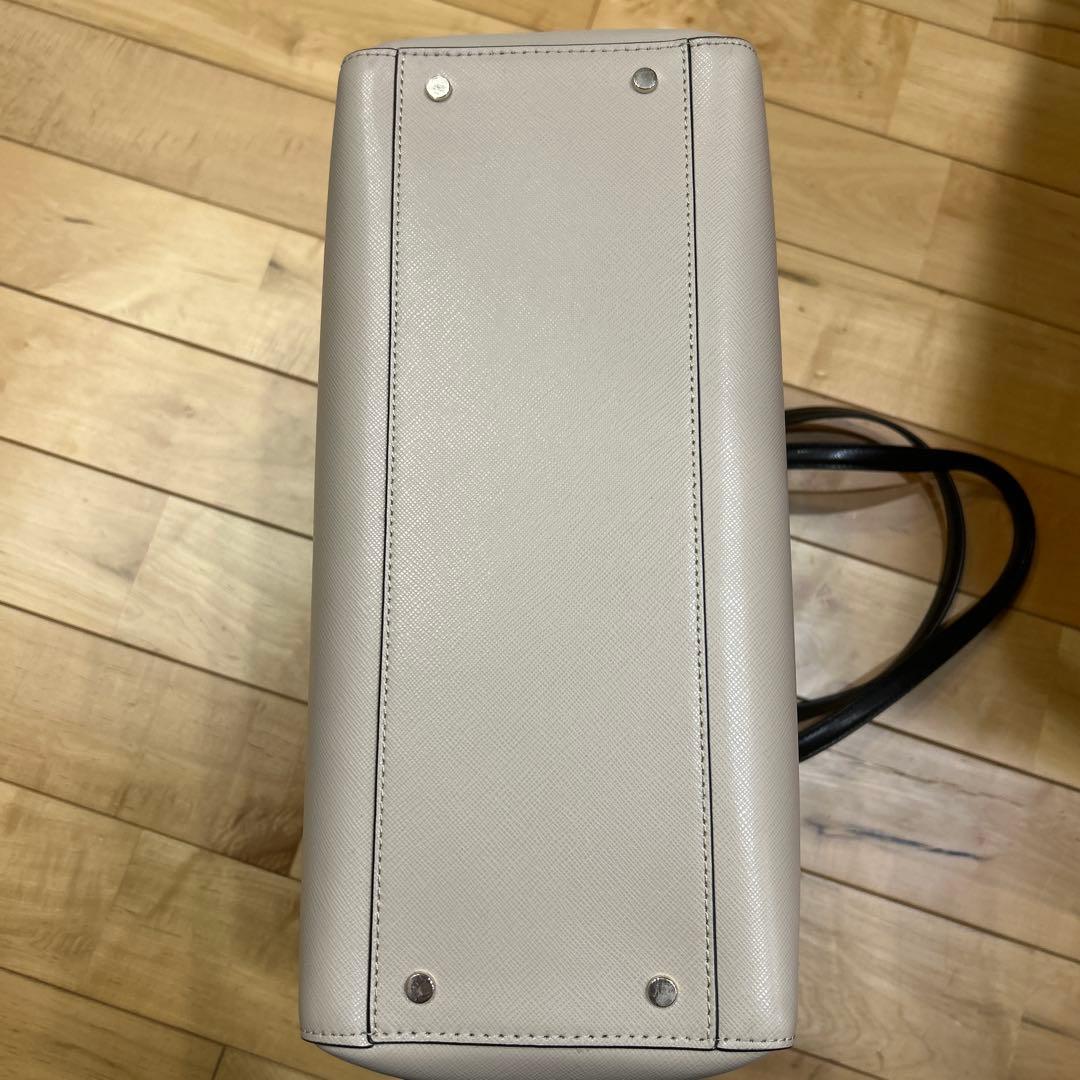 Kate Spade ベージュ ブラック トートバッグ