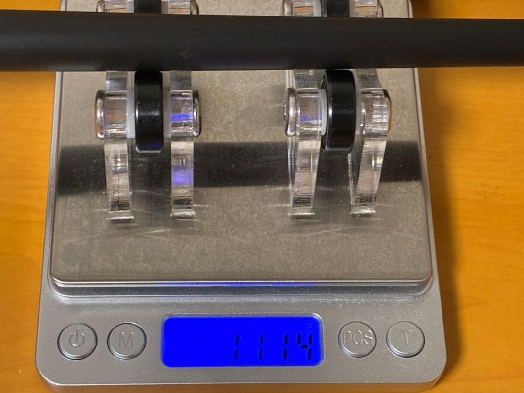 【美品】OK　HEALING製プレイキュー　カーボンコアバット　エクステンション