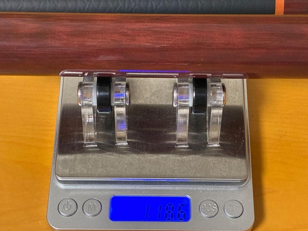 【美品】OK　HEALING製プレイキュー　カーボンコアバット　エクステンション