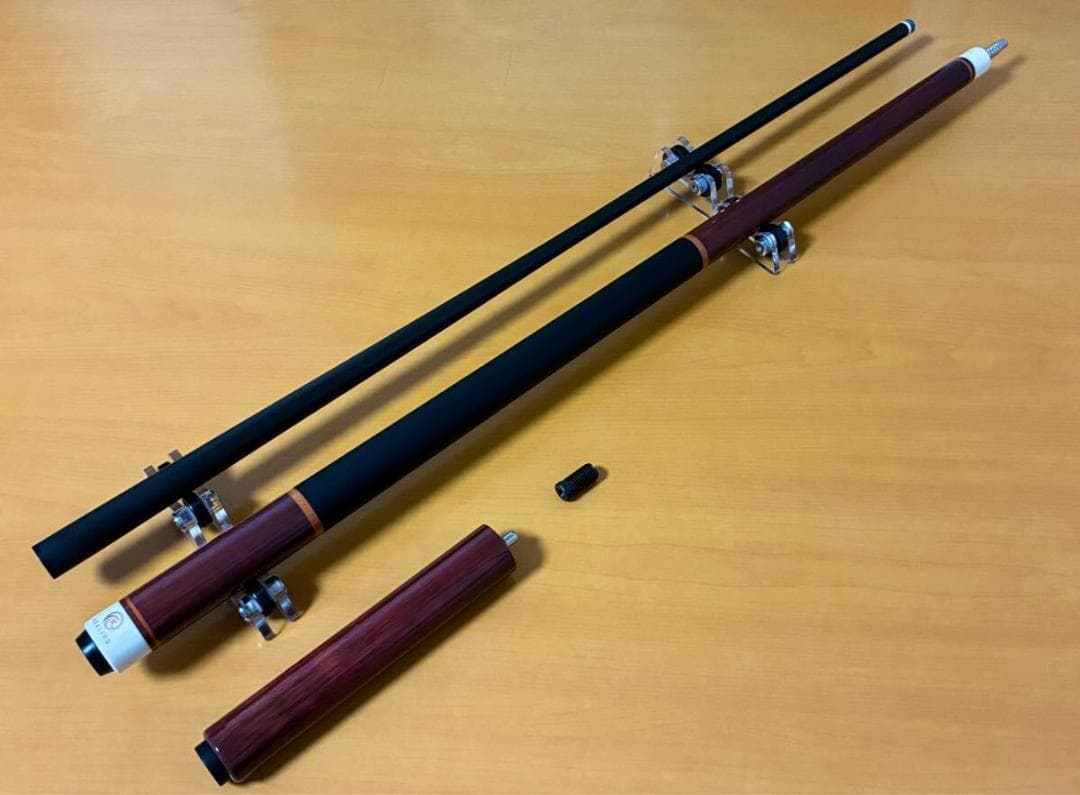 【美品】OK　HEALING製プレイキュー　カーボンコアバット　エクステンション