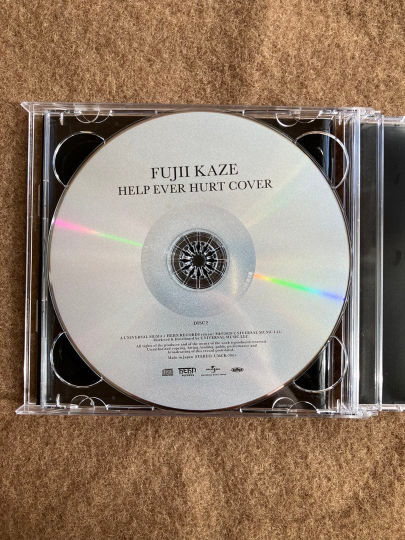 藤井風 HELP EVER HURT NEVER 初回限定盤 ブックレット cd