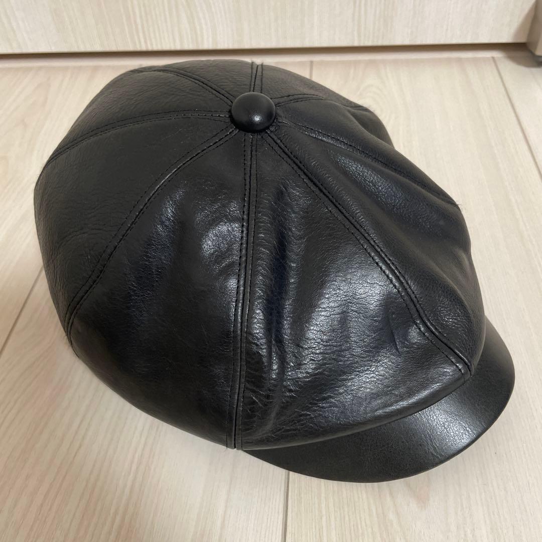 Calee レザー キャスケット