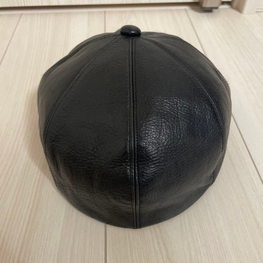 Calee レザー キャスケット