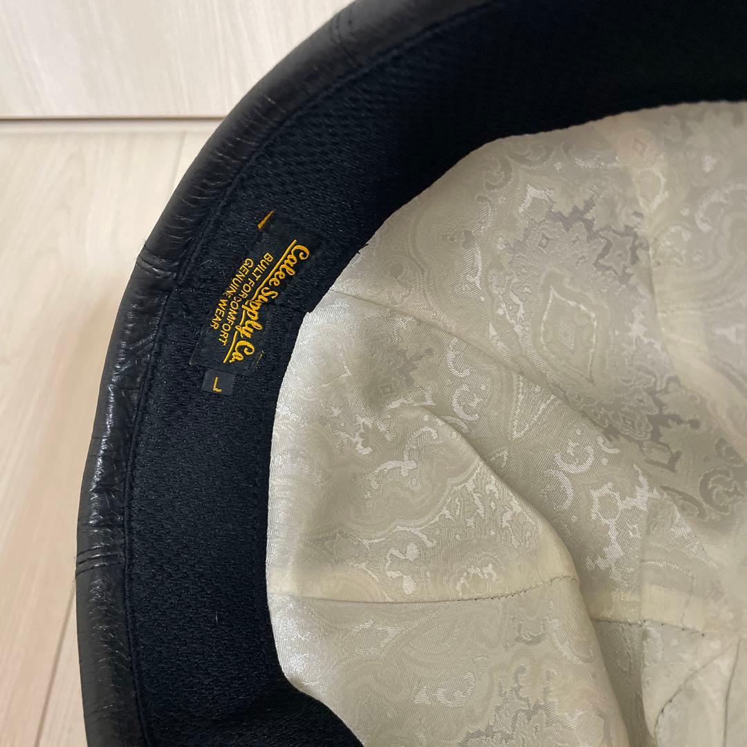 Calee レザー キャスケット