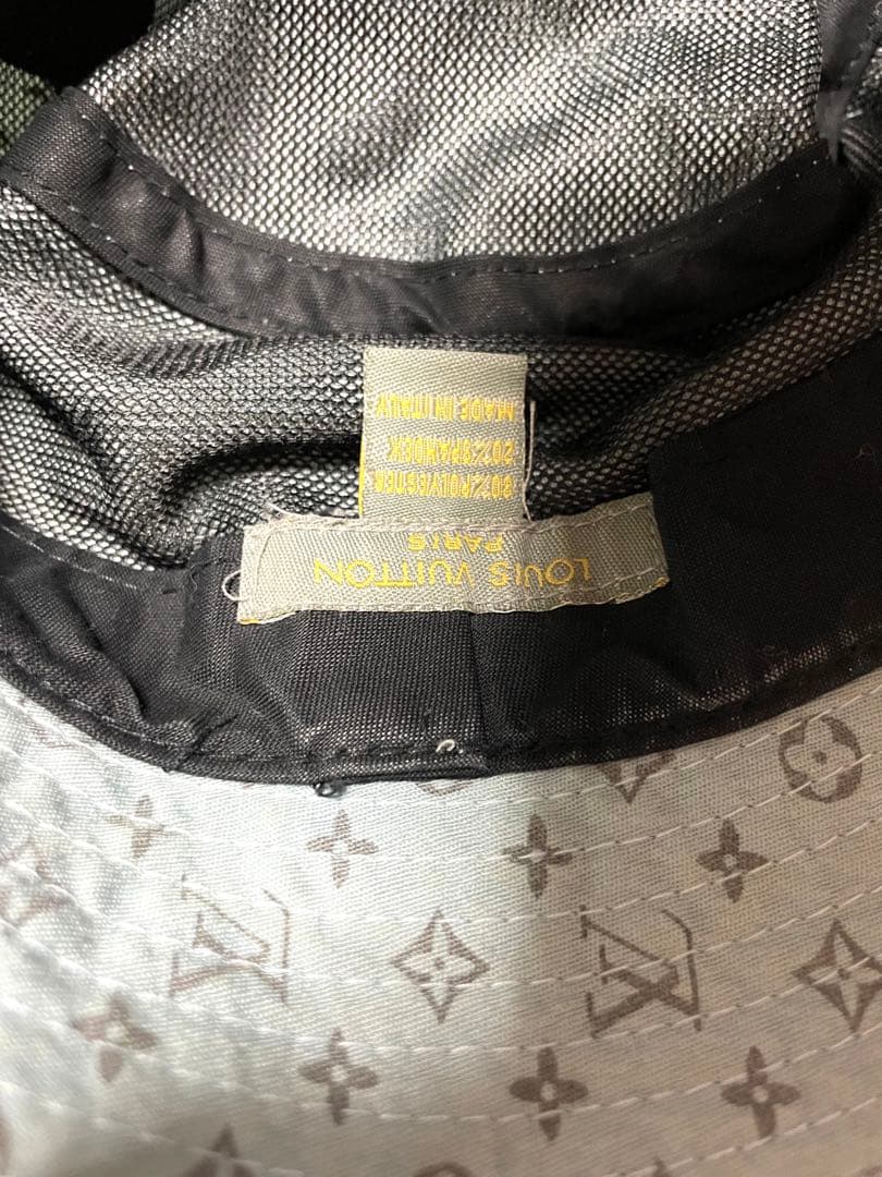 Louis Vuitton バケットハット グレー