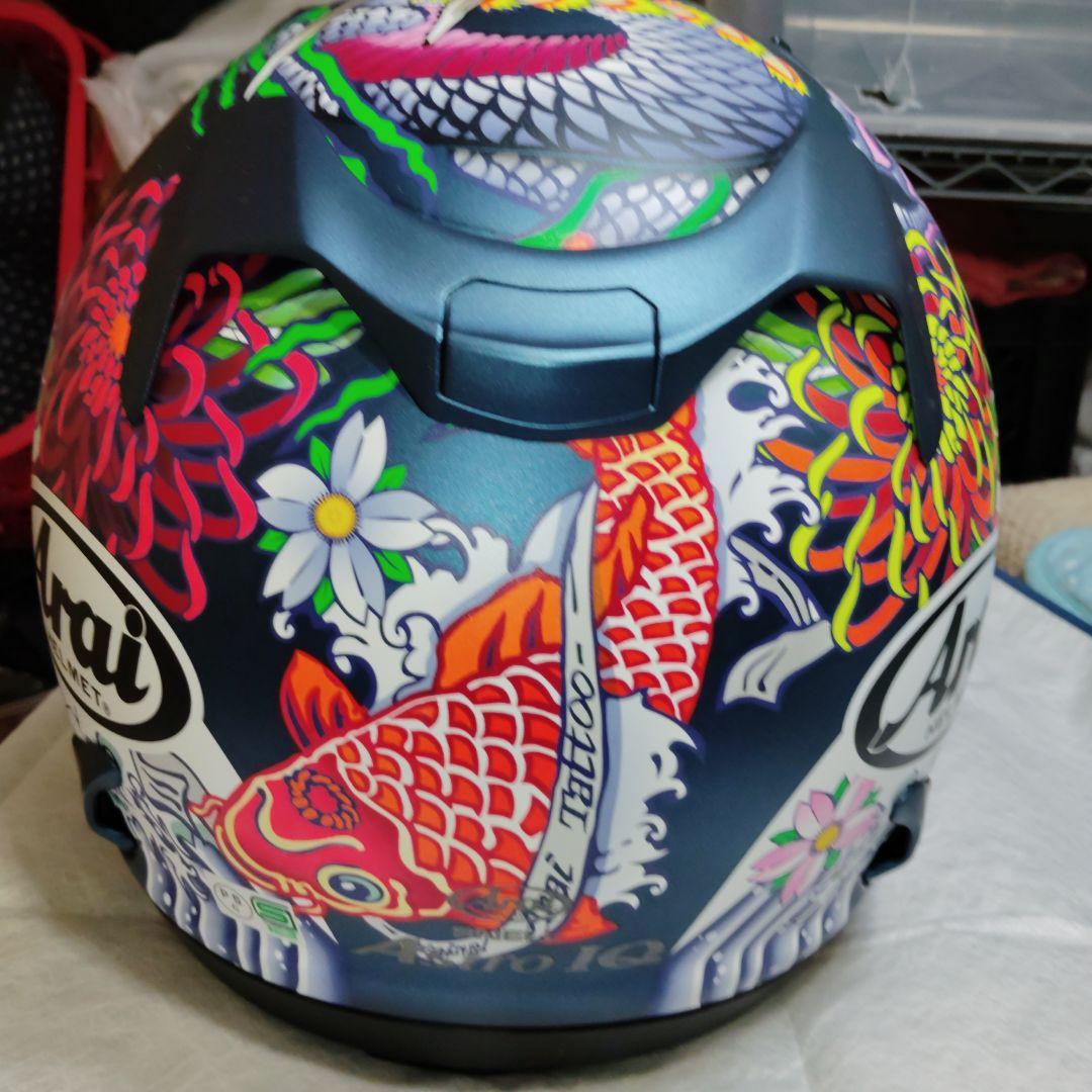 Arai IＱフルフェイス 和柄デザイン