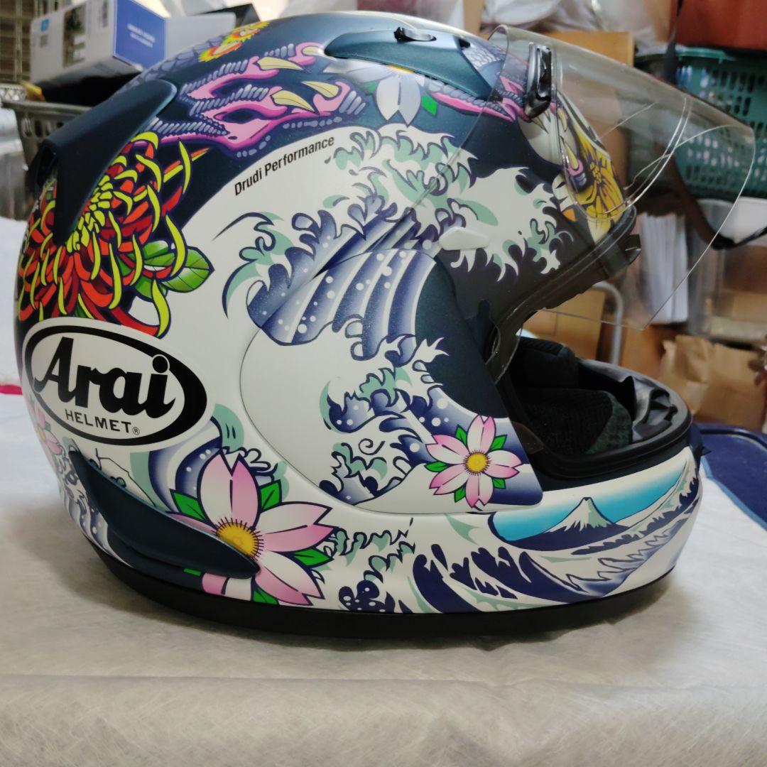 Arai IＱフルフェイス 和柄デザイン