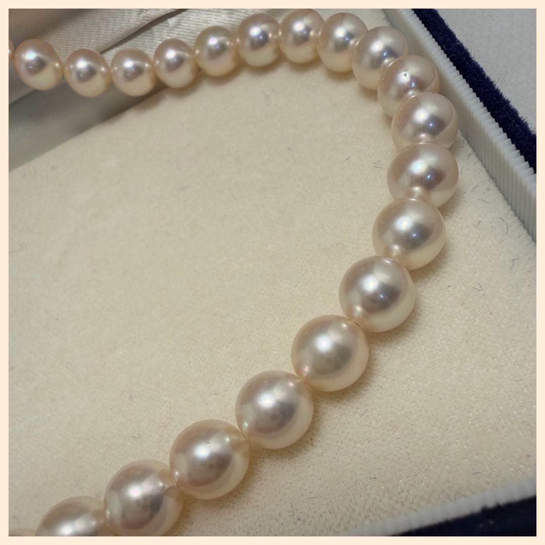 本真珠ネックレス アコヤ 7.5～7.9mm 美品
