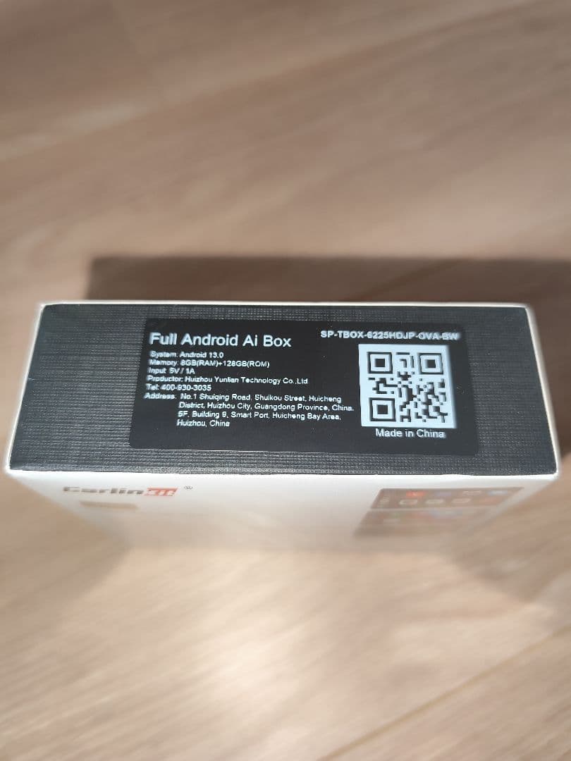 j*e様 【新品】Carlinkit Tbox UHD 6225JP 日本 カー