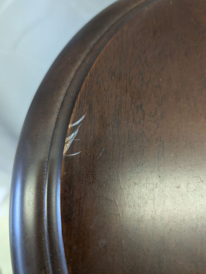 花台 ツイストレッグ 猫脚 飾り台 サイドテーブル 英国式 マホガニー レトロ