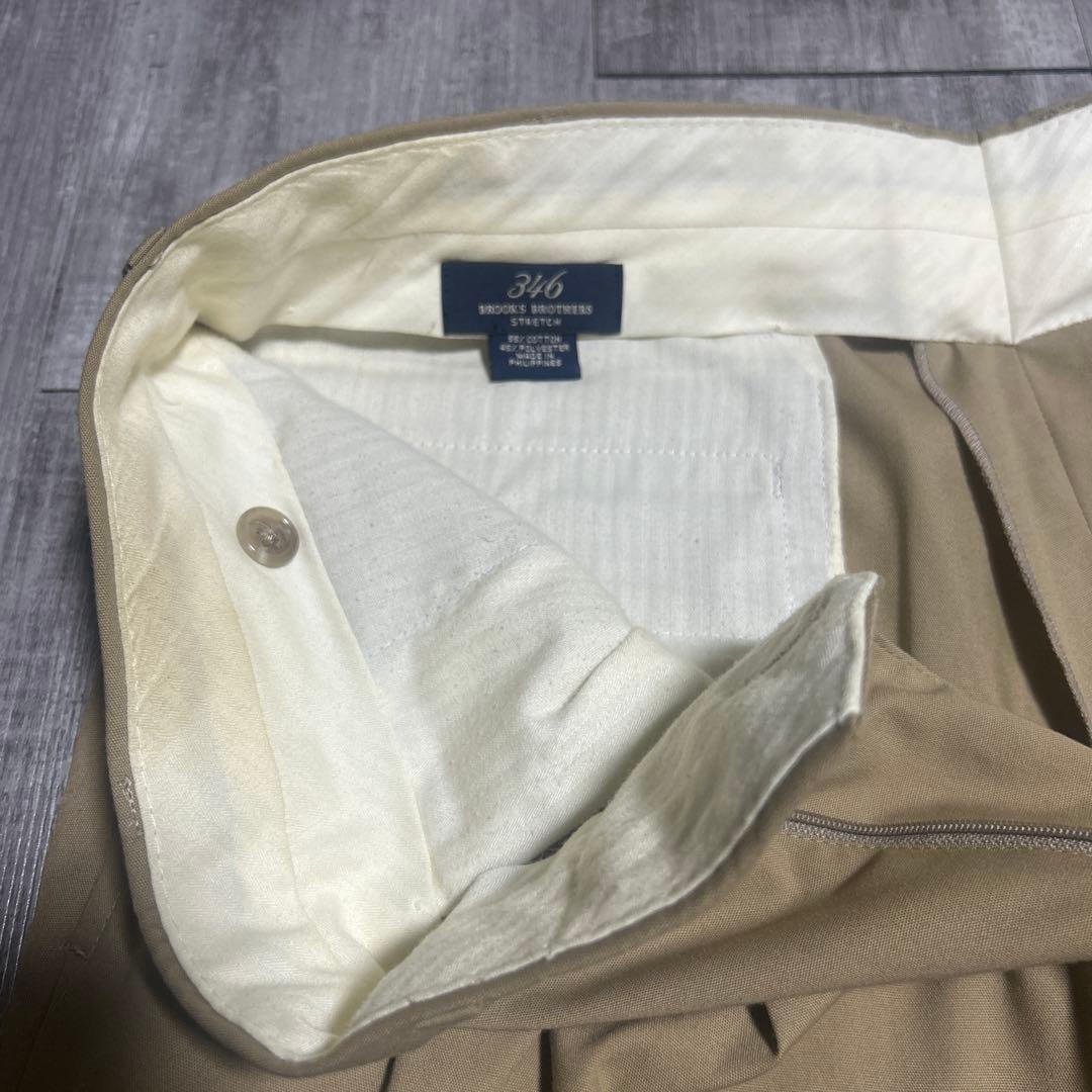 Brooks brothers スーツ　セットアップ　スリーボタン　ベージュ