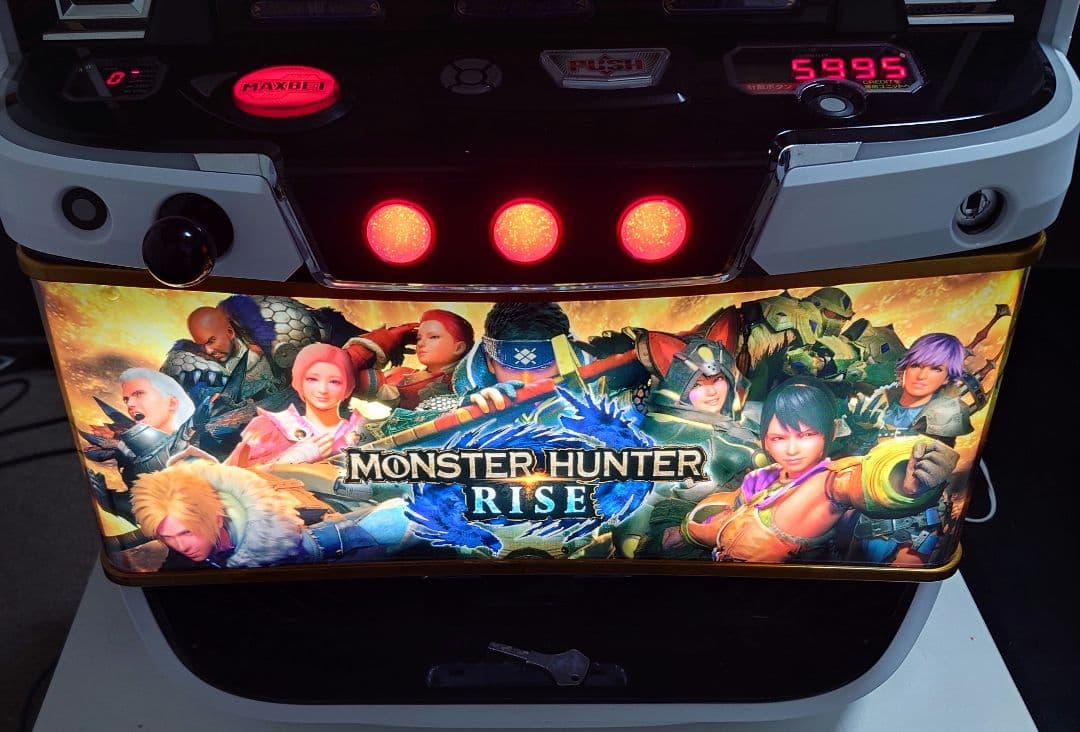 最短当日 スマスロ モンスターハンターライズ 実機 データカウンター対応新パネル