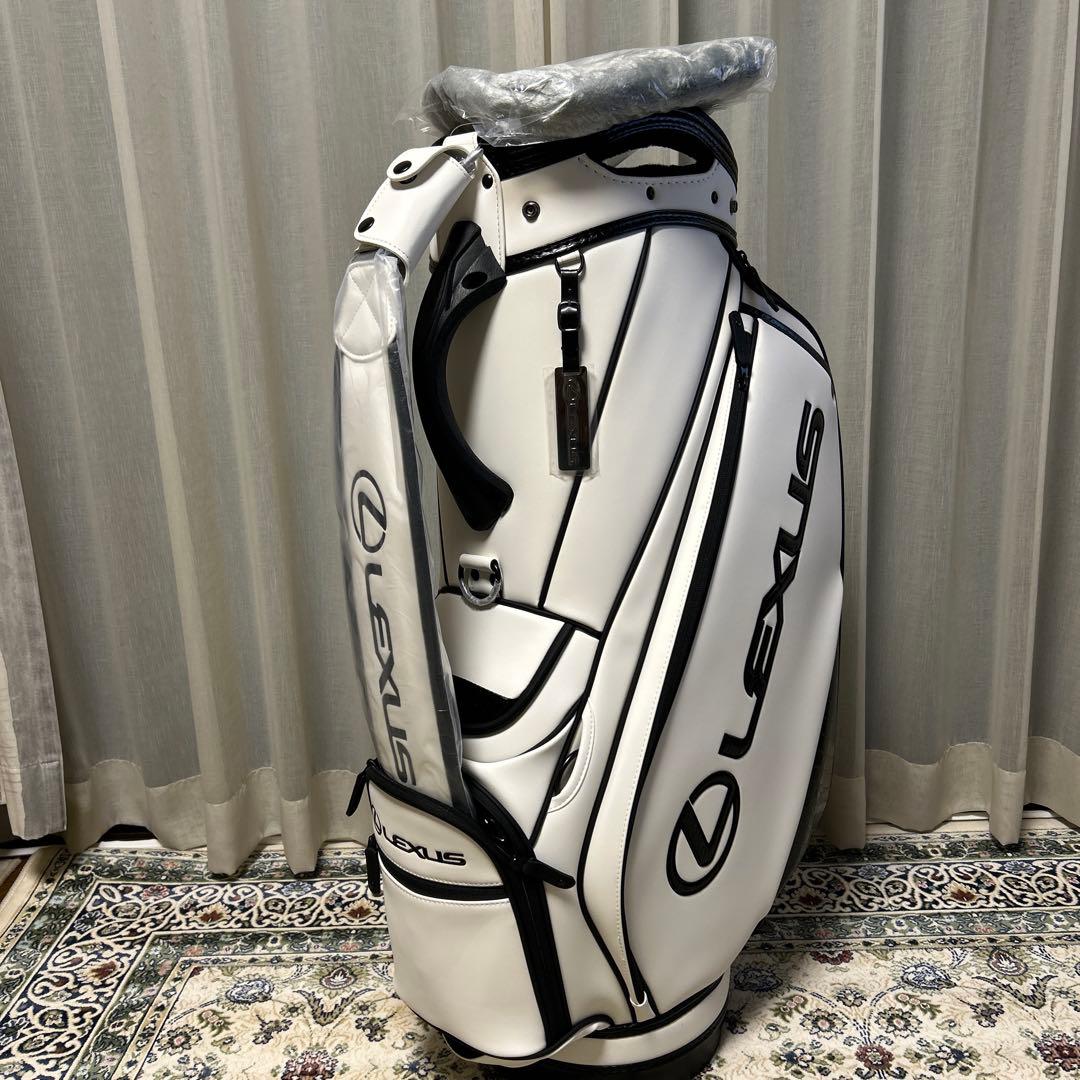 Lexus ゴルフバッグ ホワイト