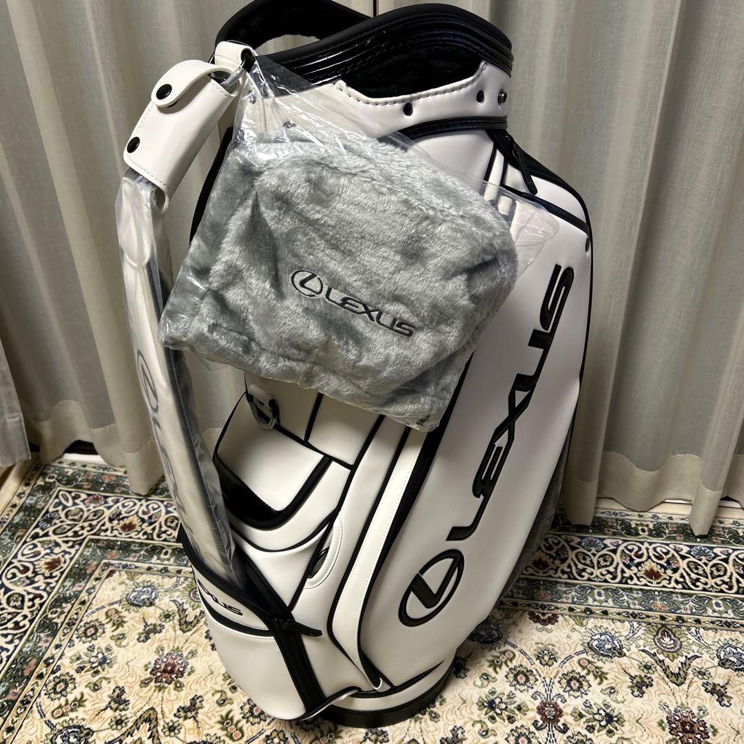 Lexus ゴルフバッグ ホワイト