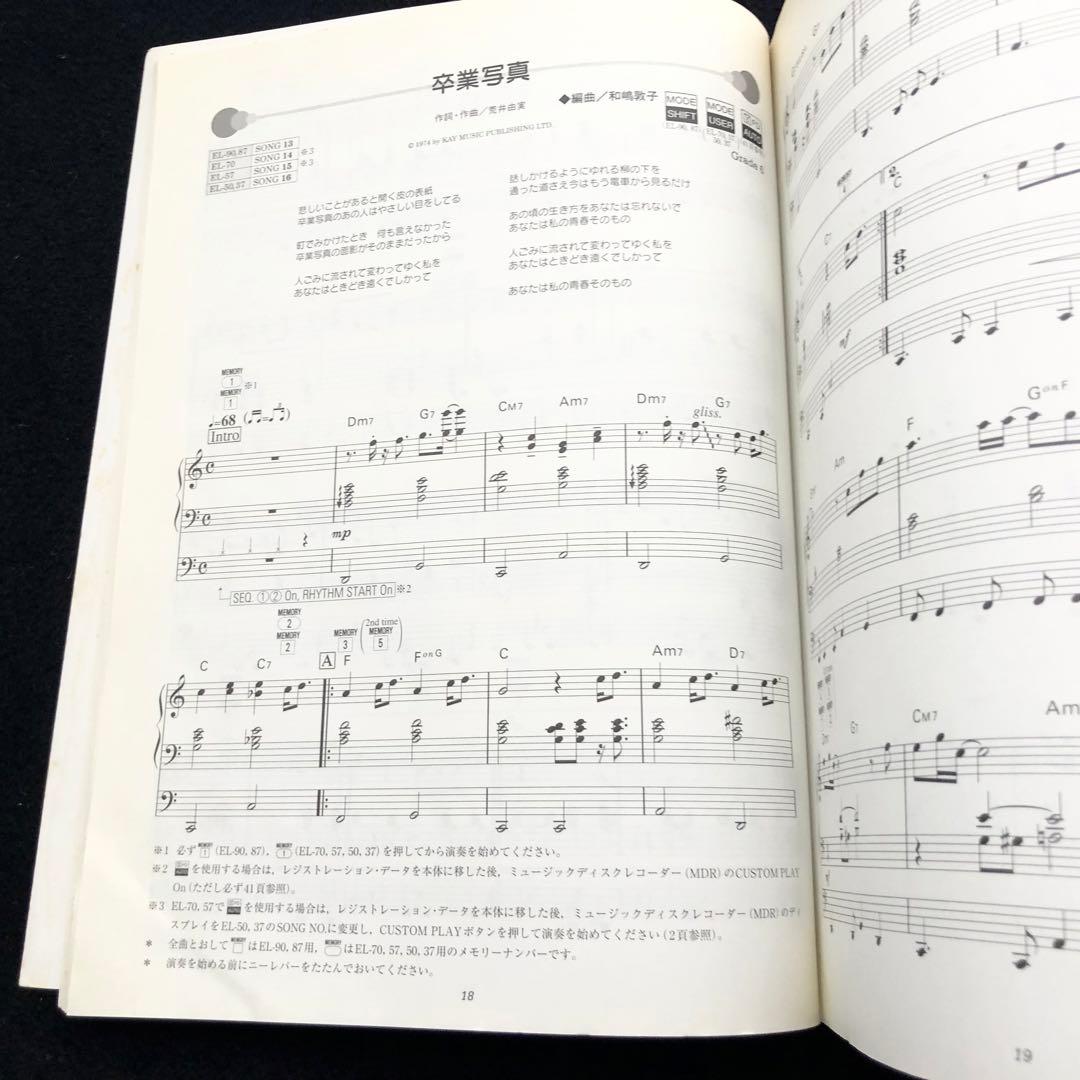 「荒井由実 作品集 - エレクトーン メロディーパレットスペシャル28」FD付