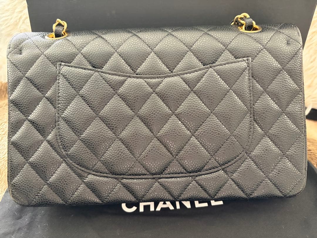 当日発送‼️ブラック キルティング ショルダーバッグ マトラッセ