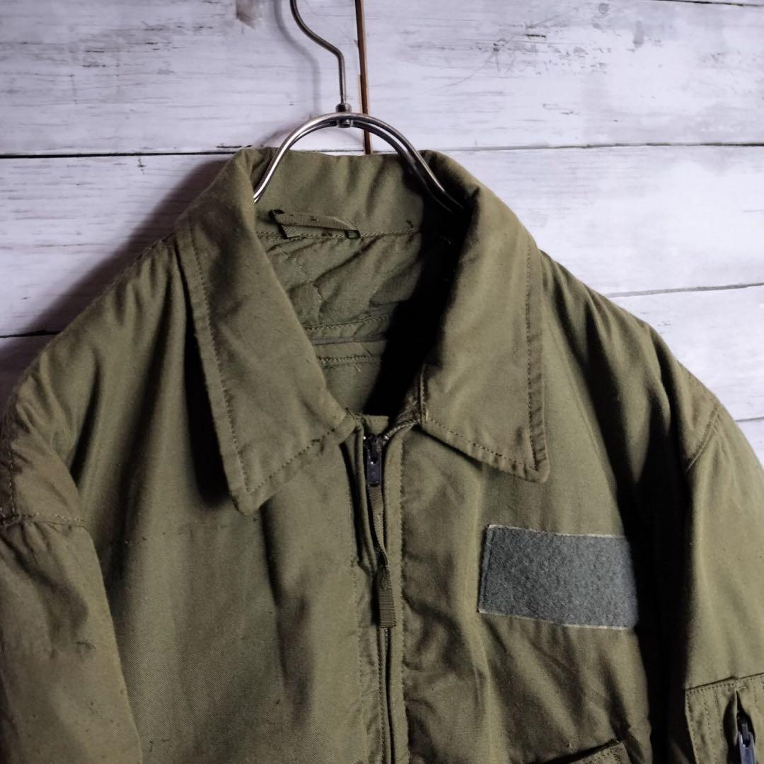 80s 米軍 ミリタリーCVCジャケットタンカースジャケット S93 CWU45