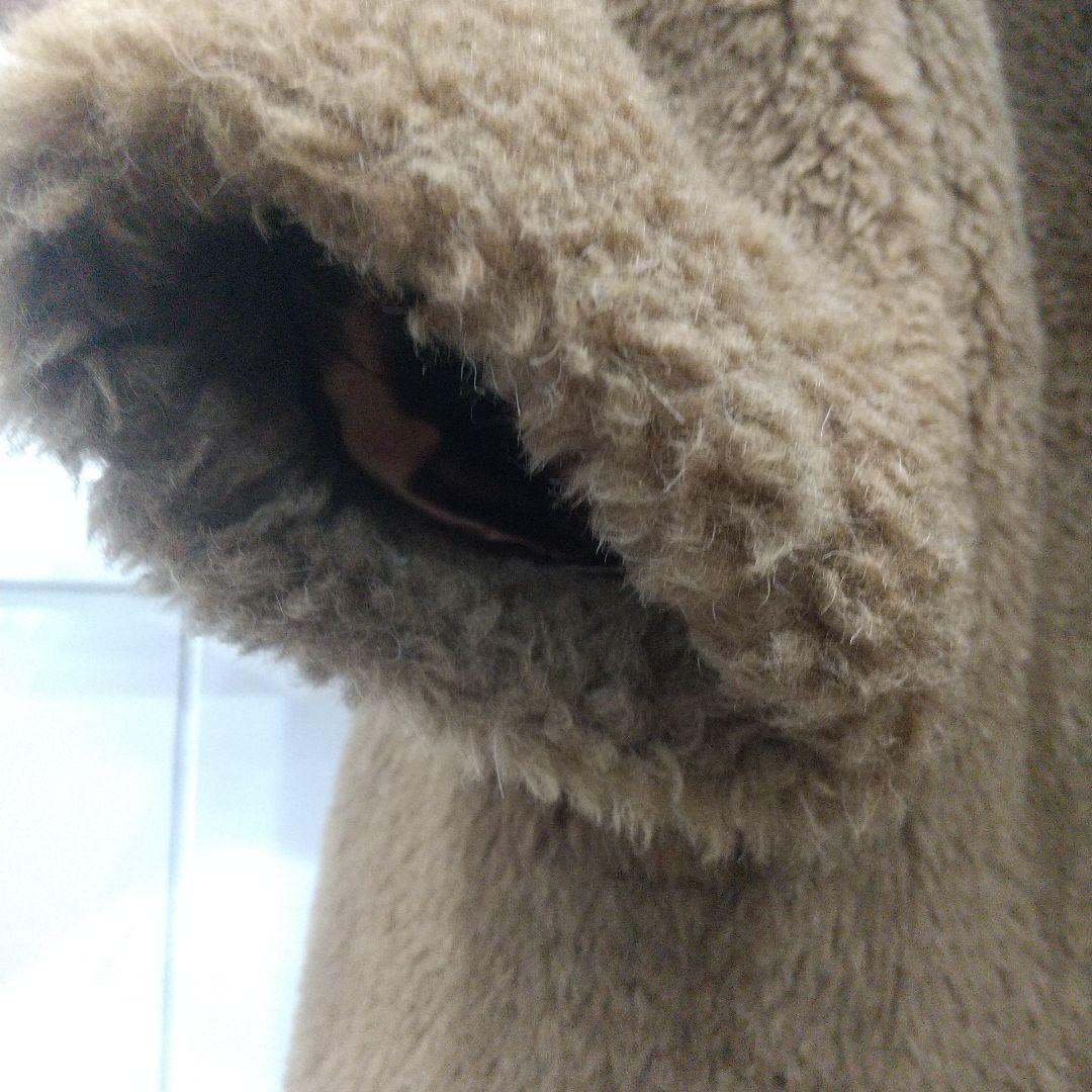 美品 マックスマーラ ウイークエンド テディベアコート ライトブラウン キャメル