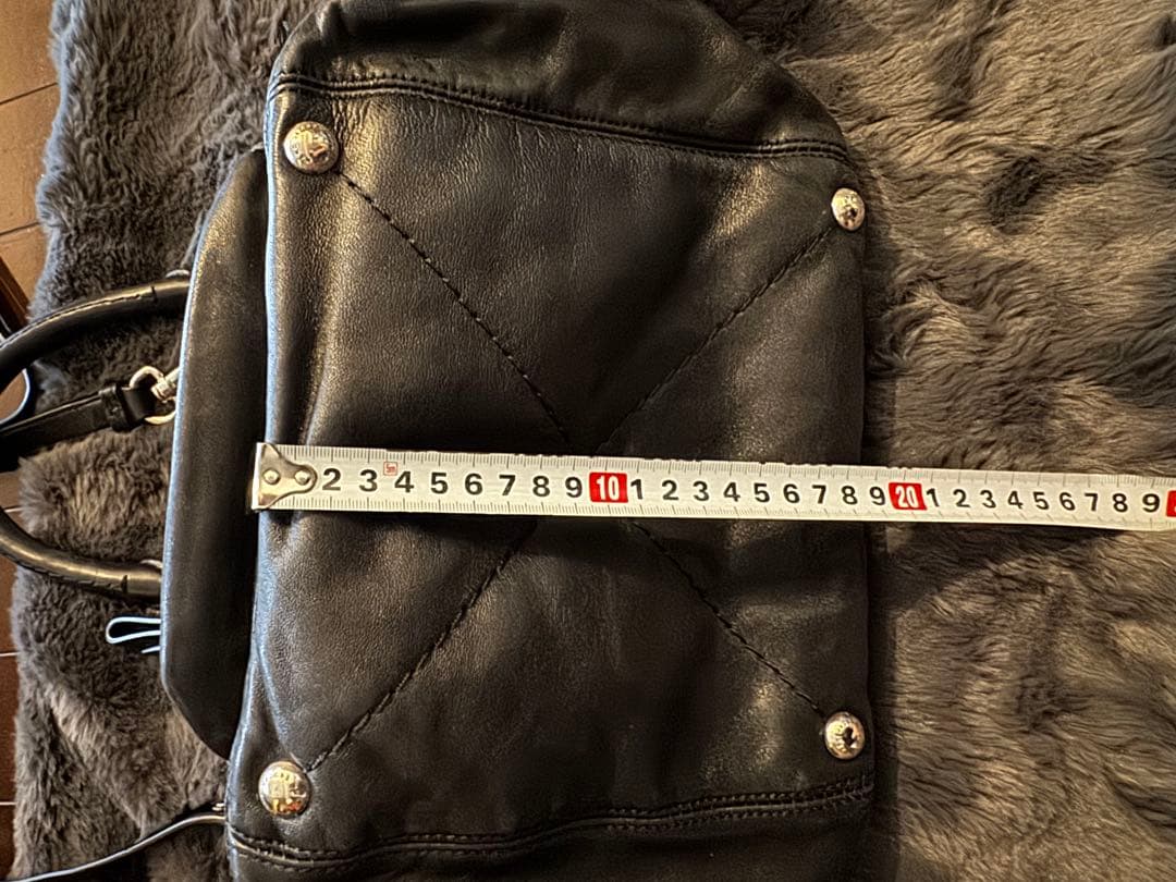 マークバイマークジェイコブス黒 レザー ショルダーバッグ