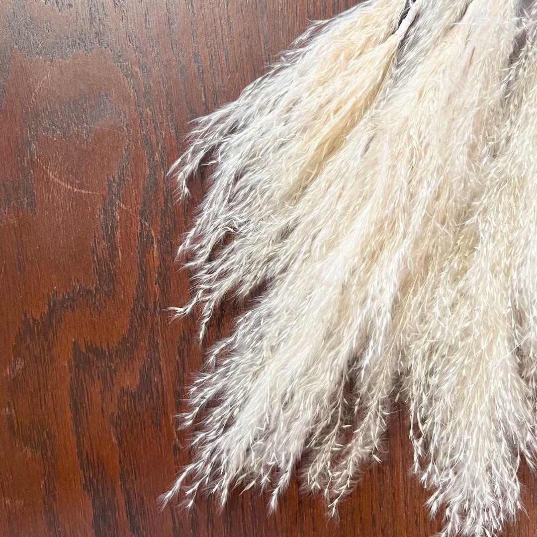 サン暖かな紅茶色のスワッグ（ブーケ）・ Mふっくらタイプ＆ブートニアセット