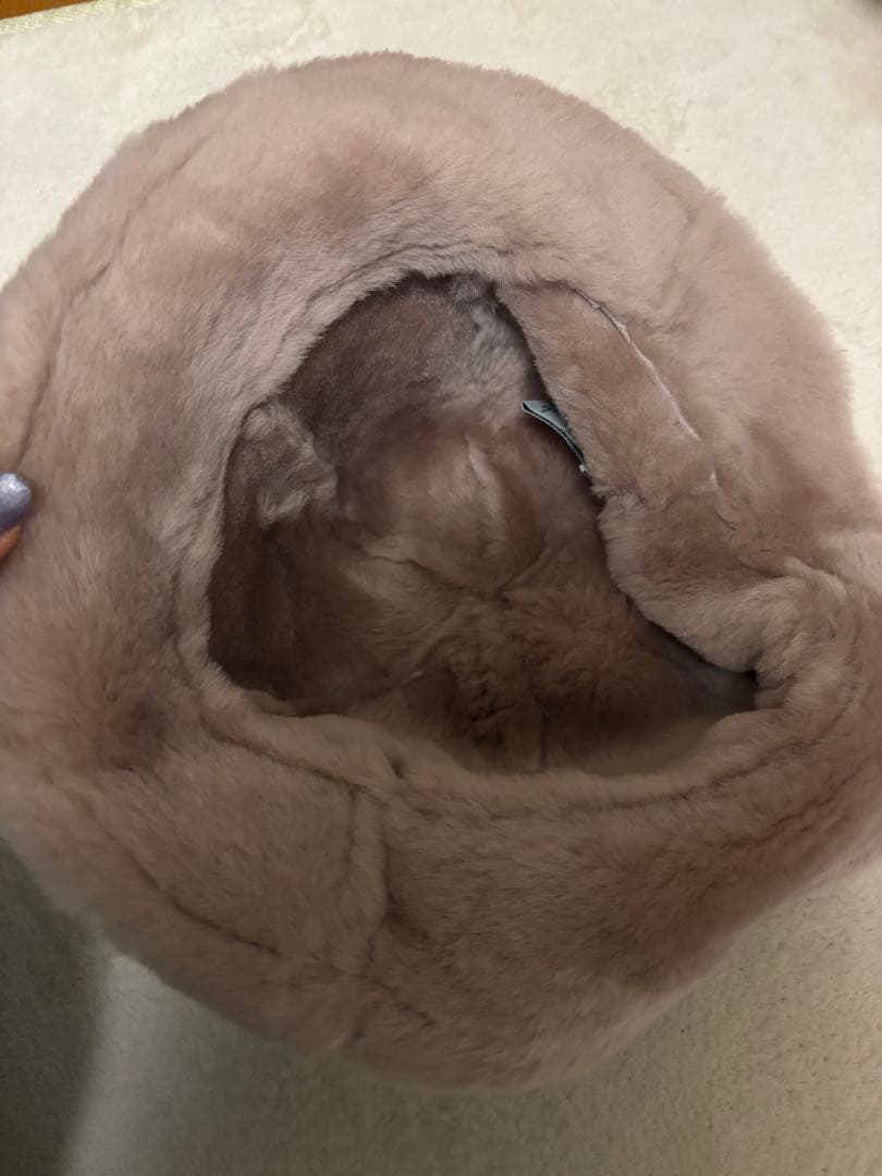 ugg シープスキン　ファー帽子　ハット