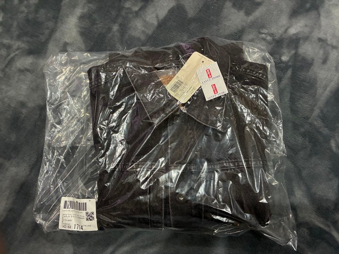 【新品】Levi's TYPE I デニムジャケット ブラック