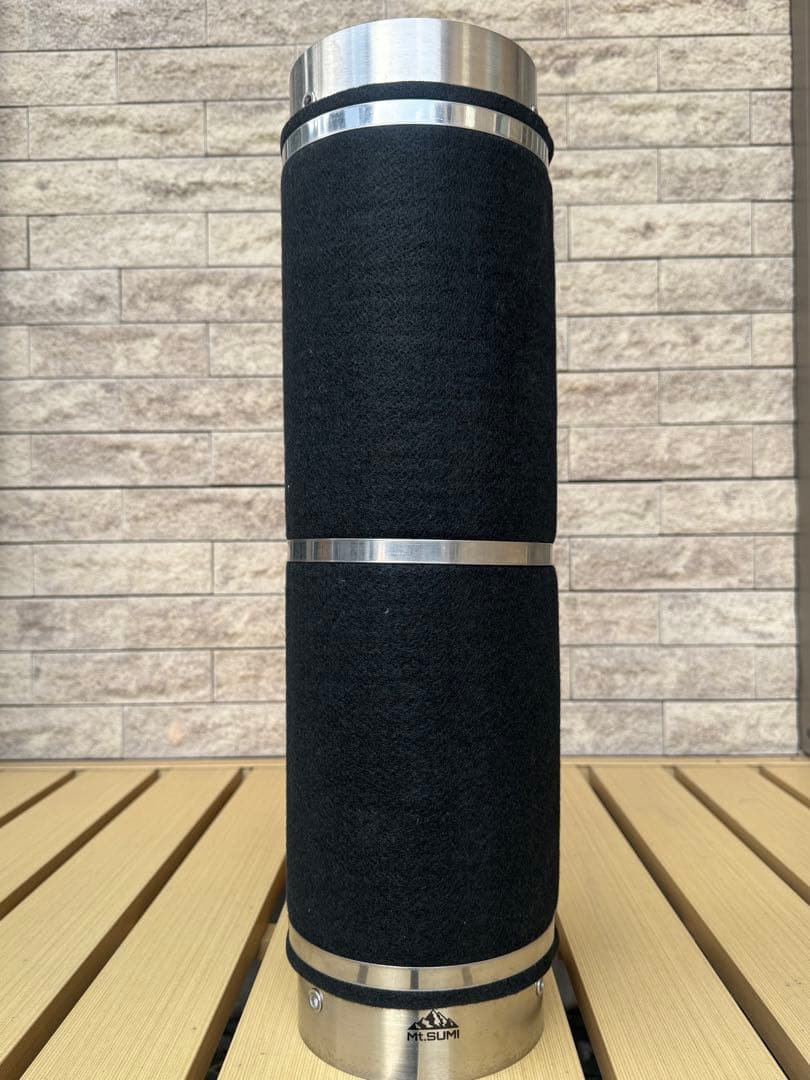 Mt.SUMI煙突ガード ver.2《防炎フェルト付き》及び耐火煉瓦１枚《新品》