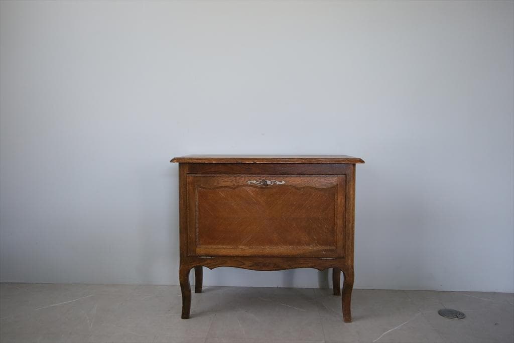 フランスアンティーク猫脚カップボード/木製サイドボード/キャビネット90-192