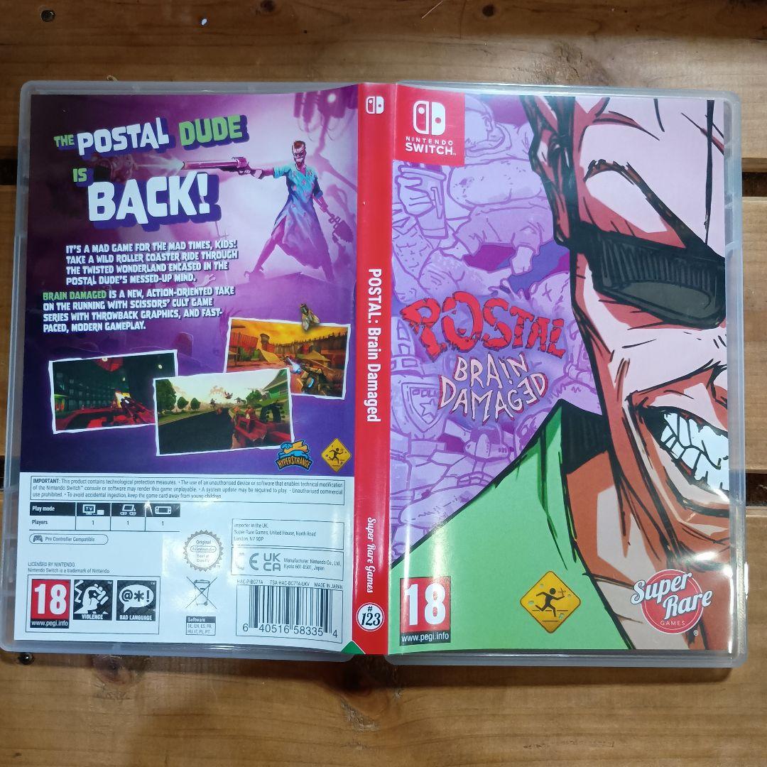 POSTAL Brain Damaged Switch 海外版　輸入版