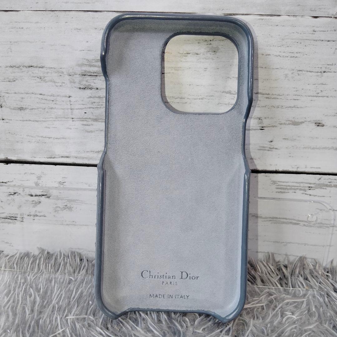 【正規品】LadyDior iPhone15Proケース カナージュ ラムスキン