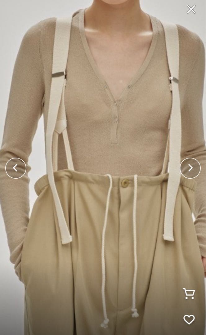 トゥデイフルSuspenders Highwaist Pants