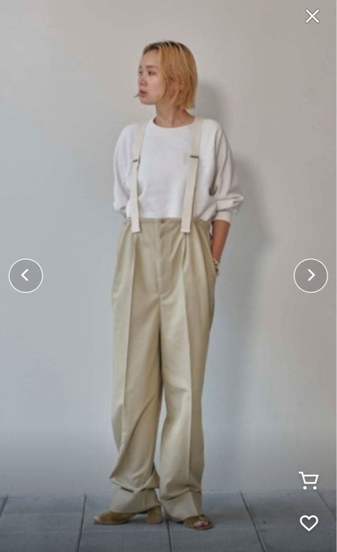 トゥデイフルSuspenders Highwaist Pants