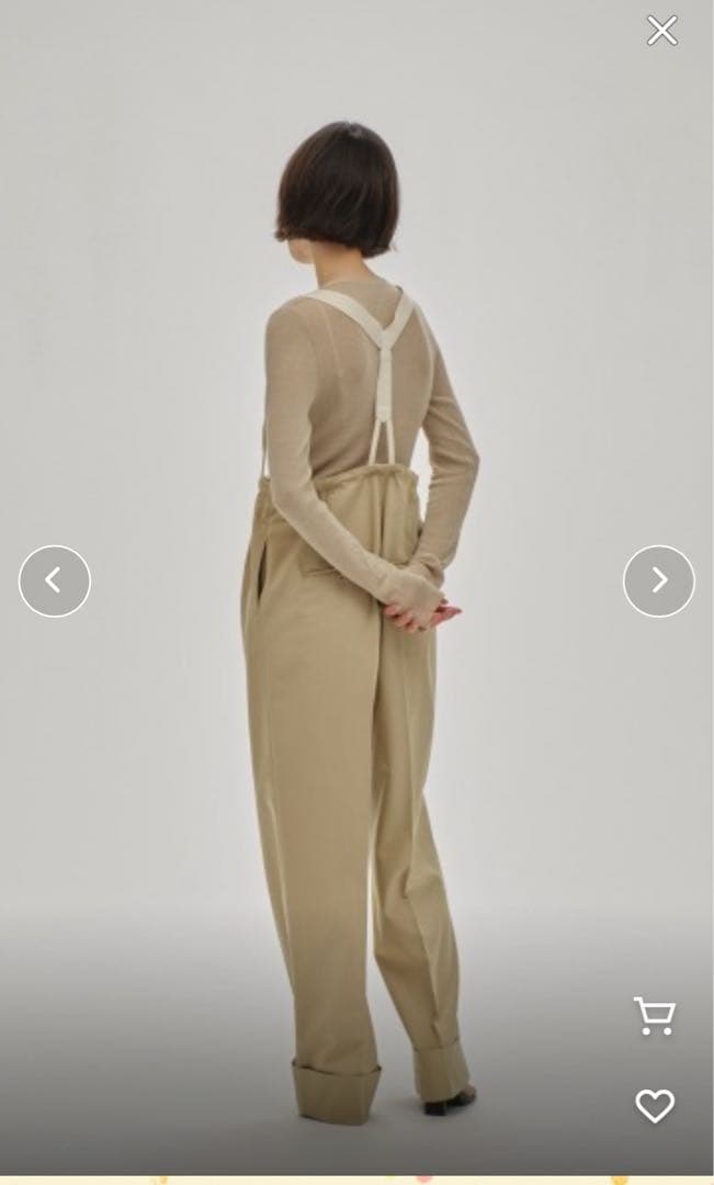 トゥデイフルSuspenders Highwaist Pants