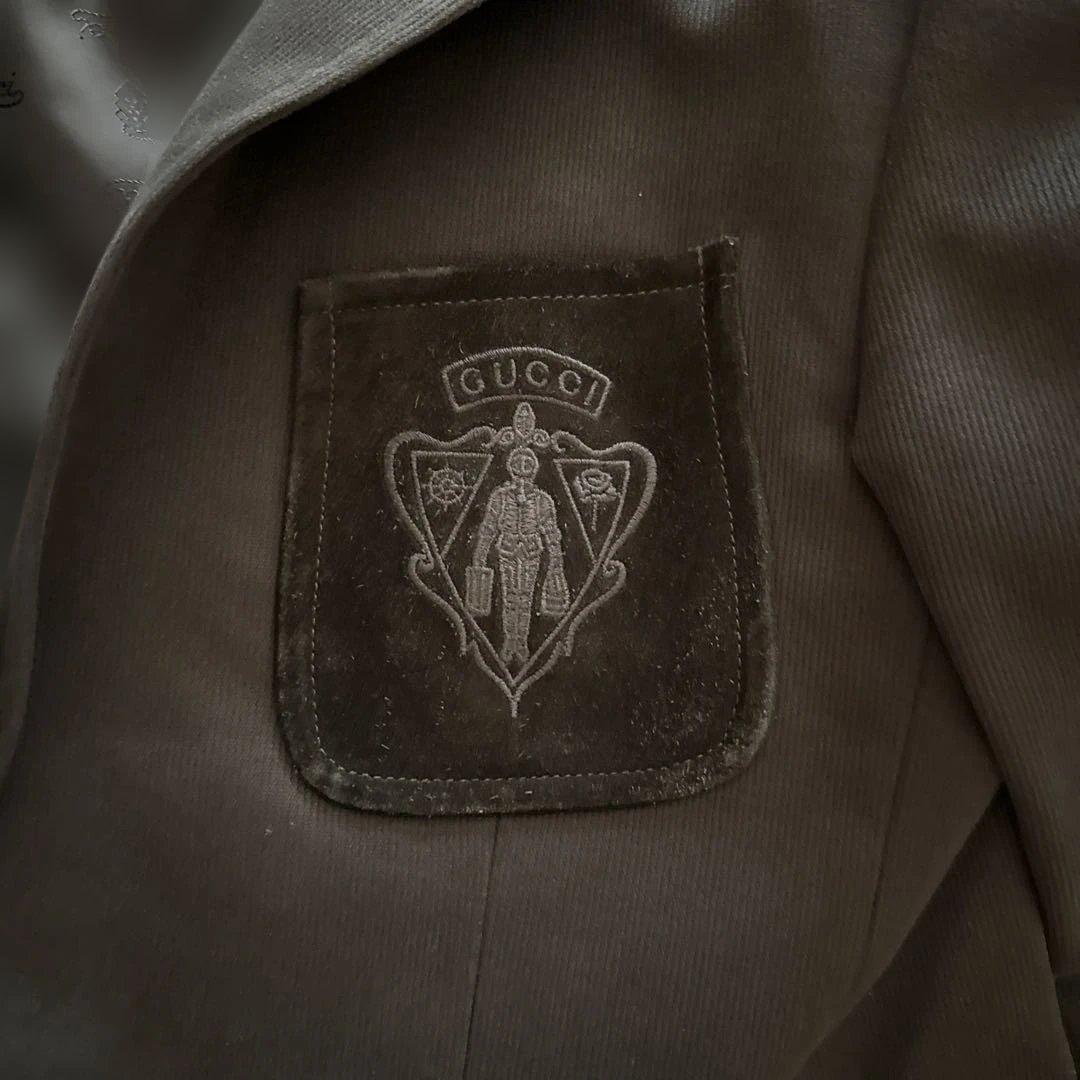 GUCCI テーラードジャケット　ブラック