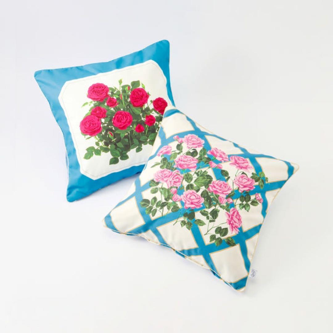 フランフラン ルルメリー RURU MARY’S クッションカバー バラ セット