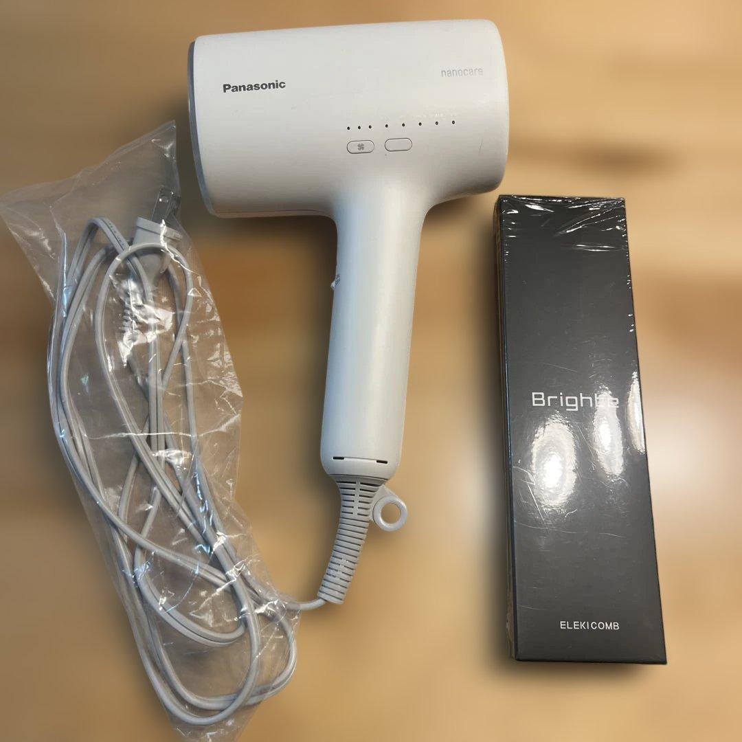 Panasonic EH-NA0J ナノケア ヘアドライヤー　エレキコーム