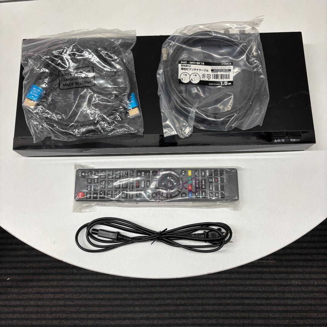 【訳アリ・動作品・付属品フルセット】W録 パナ BDレコ DMR-BCW560