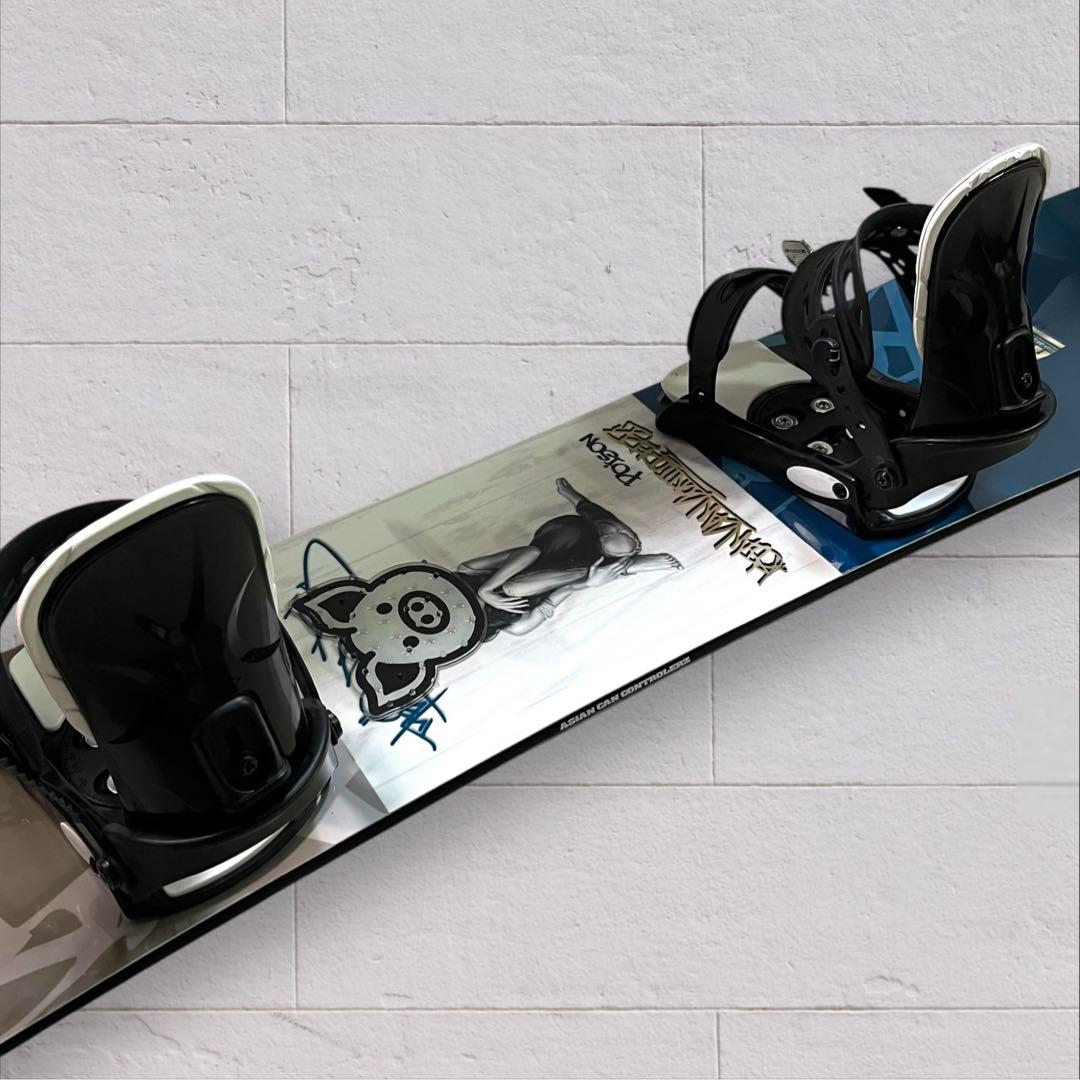 【映えデザイン】ACC スノーボード 豪華ガールズグラフィック ハイブリッド