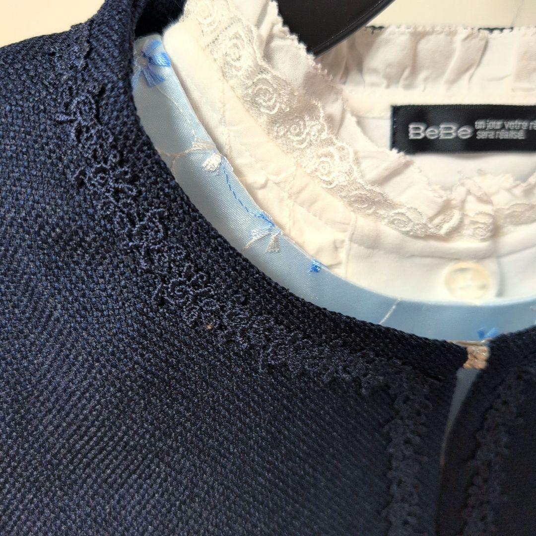 BeBe anyFAMフォーマル3点130cm 卒園式ワンピース ボレロ 女の子