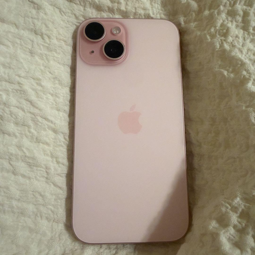 iPhone15 ピンク 128GB 値下げ不可