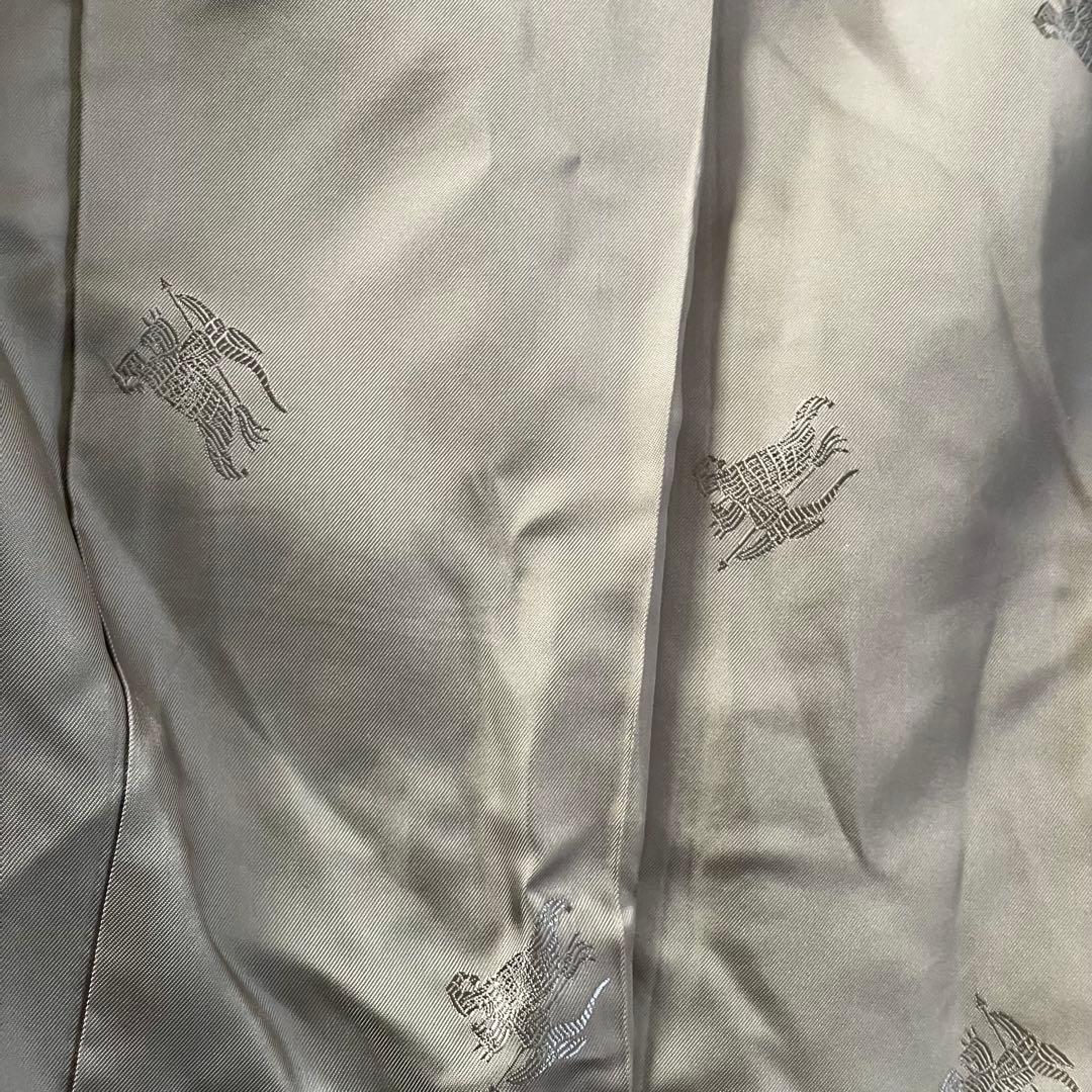 【美品】サイズ44 Burberry ノーカラージャケット 黒　日本製