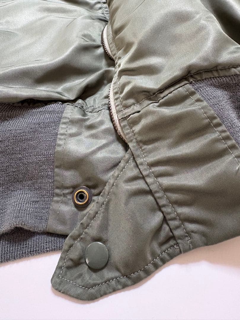 実物米軍USAFA L2-B 貴重なXLサイズ　美品 L2B　（MA-1）