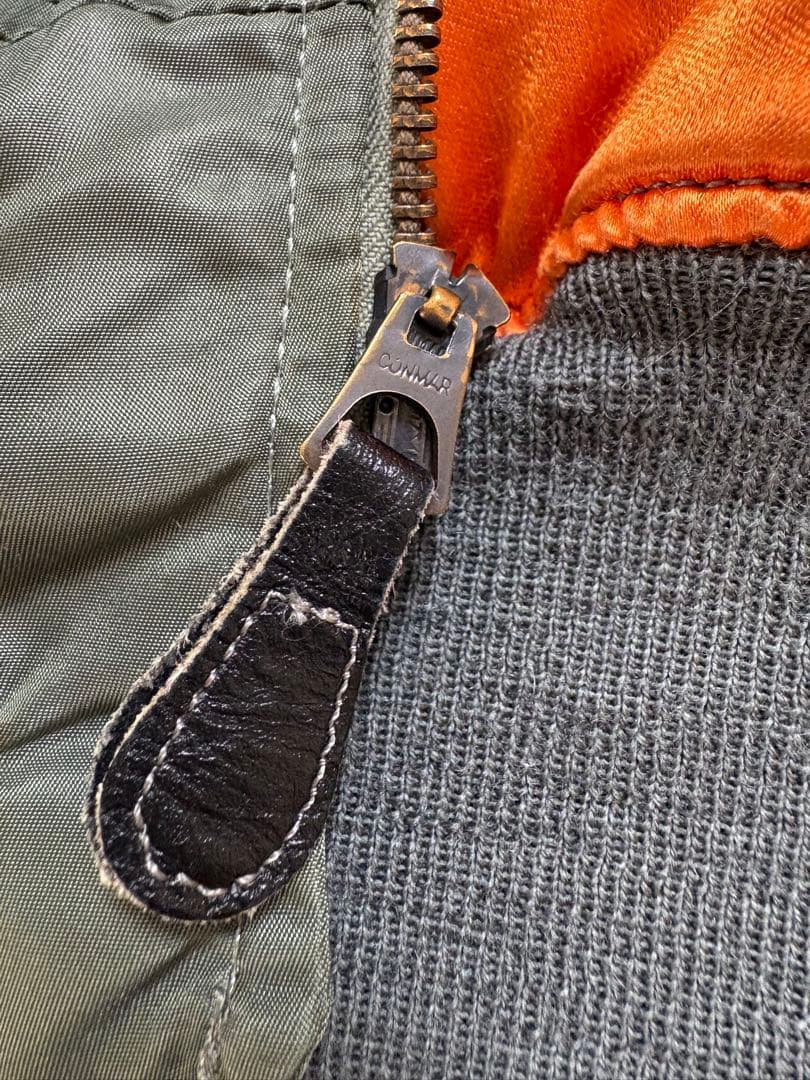 実物米軍USAFA L2-B 貴重なXLサイズ　美品 L2B　（MA-1）