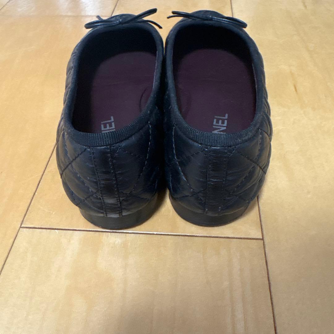CHANEL マトラッセ　バレリーナ　シューズ　38C