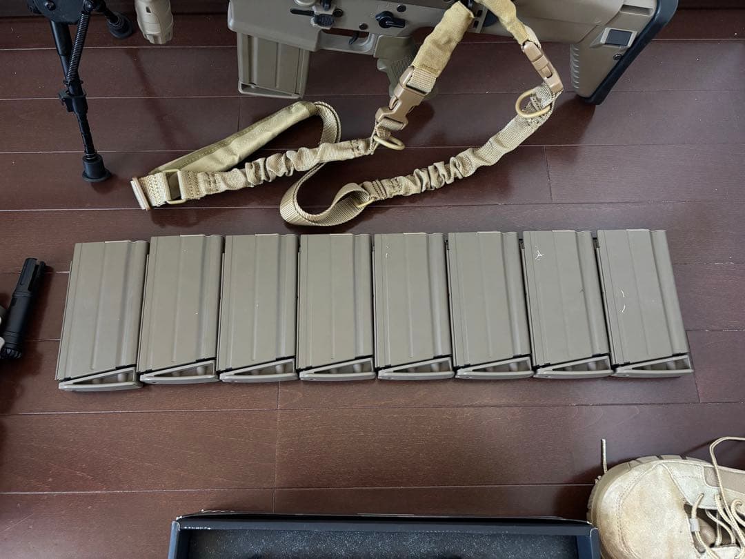 SCAR-H、HK45、タクティカル装備(サバゲー引退セット)