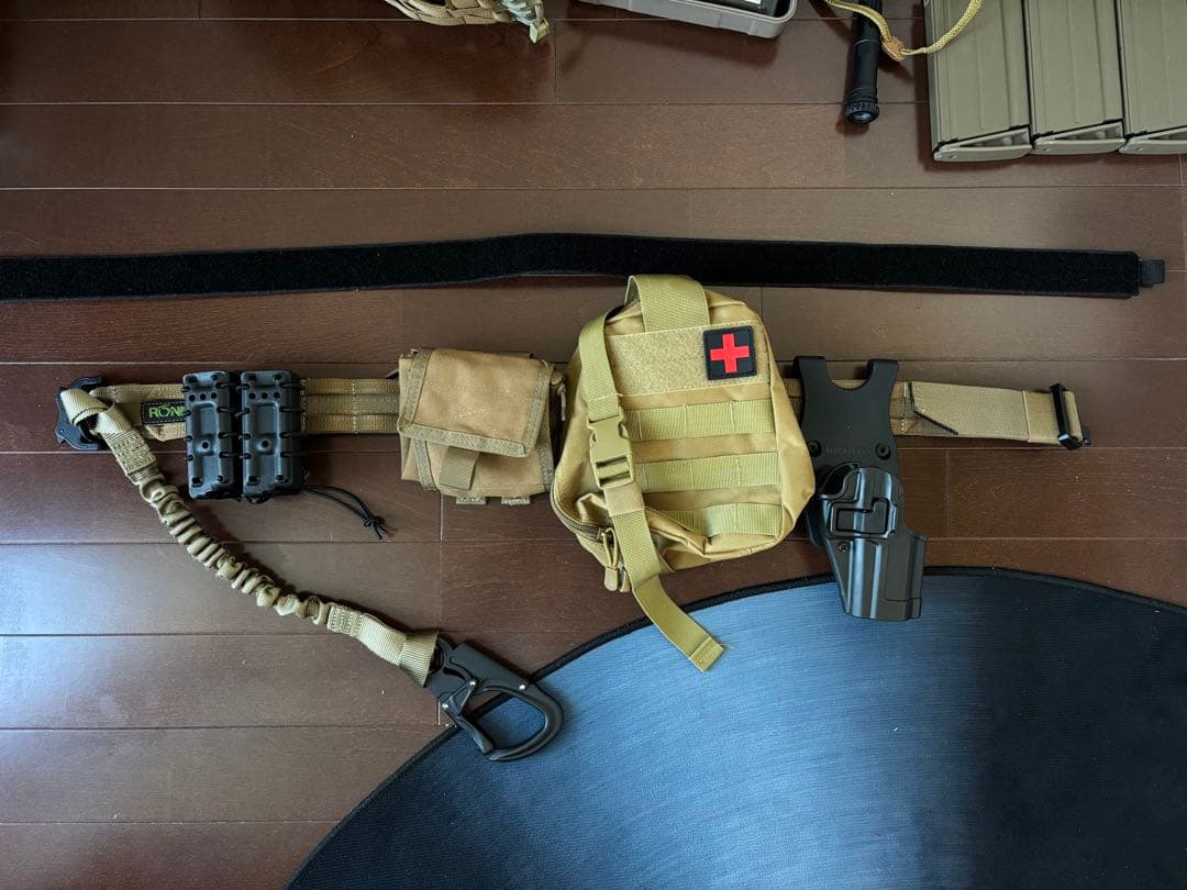 SCAR-H、HK45、タクティカル装備(サバゲー引退セット)