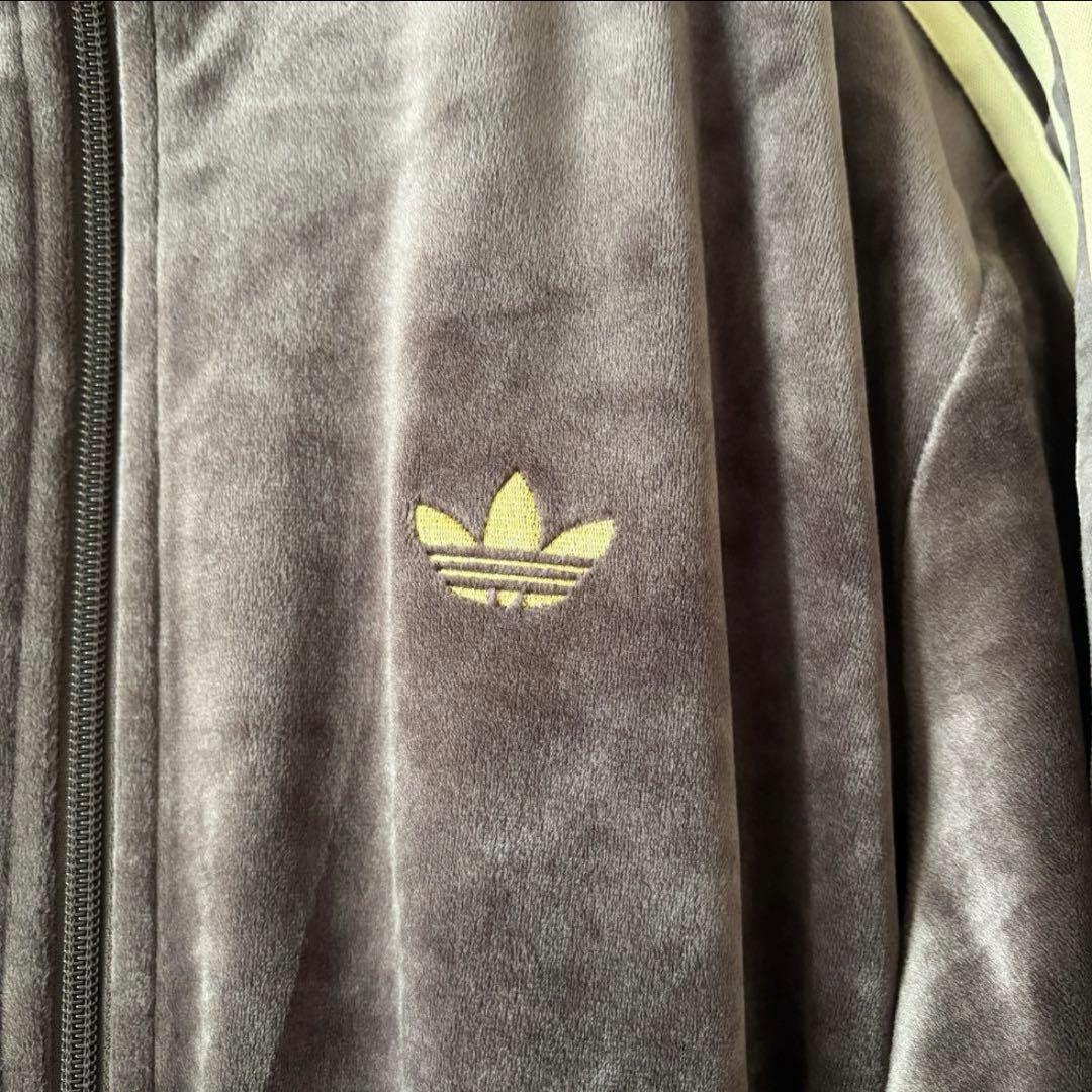 adidas ファイヤーバード トラックトップ ベロア L