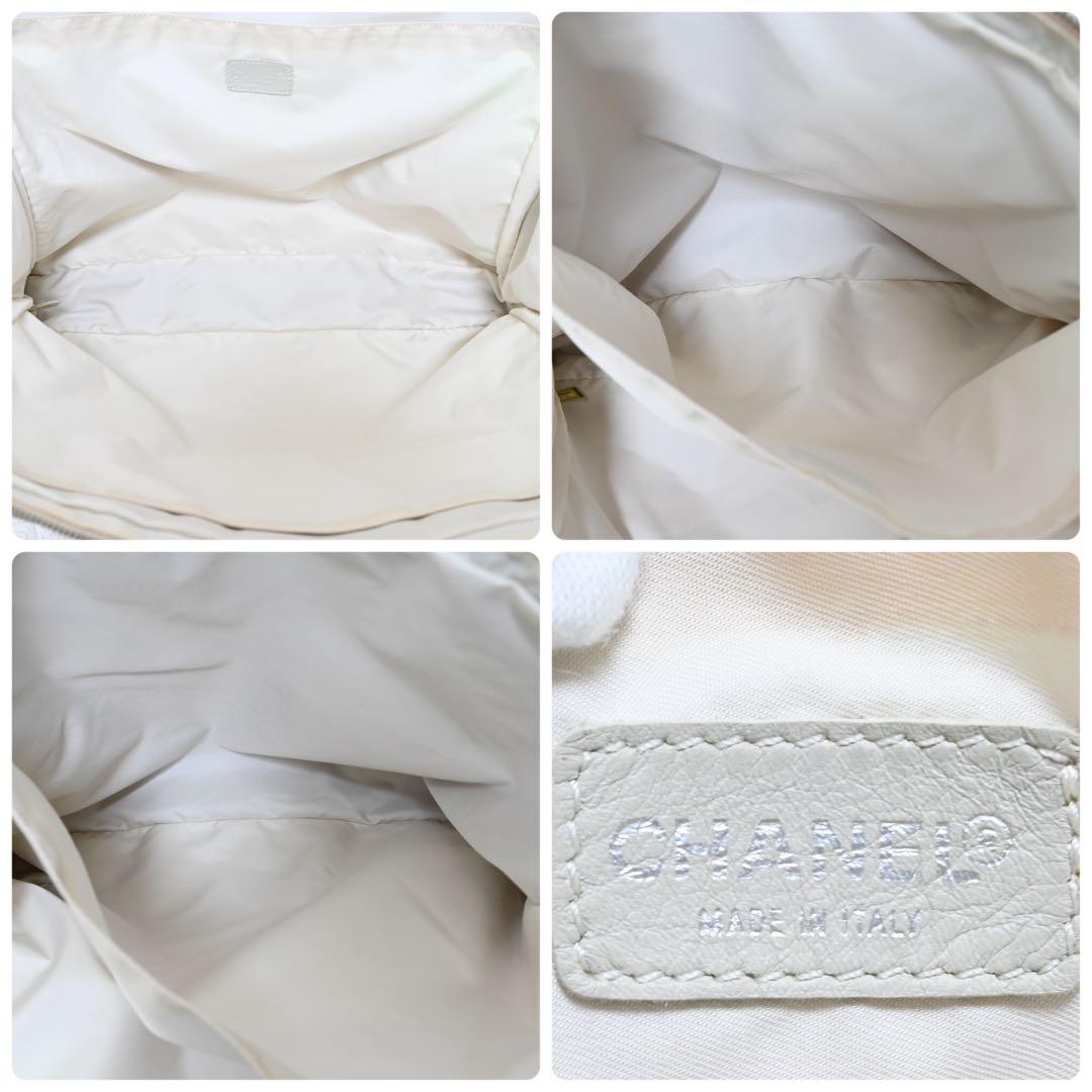 美品 シャネル ニュートラベルライン ブリーフケース